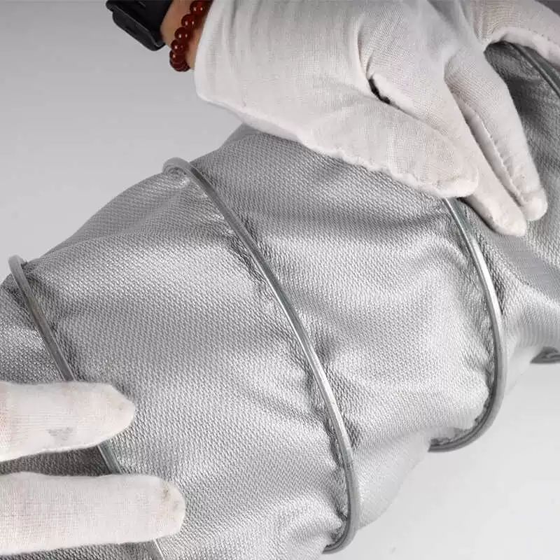 내열 고온 덕트 호스 환기 연통 난연 자바라 주름관 내열 450도 1m 80mm - 상세 이미지 5
