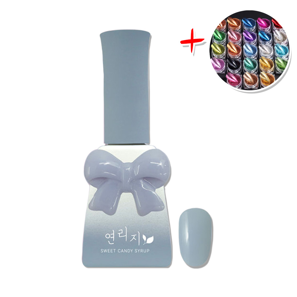 캔디젤 가을네일 연리지 시럽젤 단품 488 델피니 - 상품 이미지