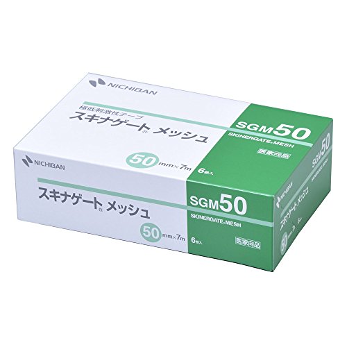 니치반 스키나게이트 메쉬 50mmX7m SGM50 저자극 고정력 손으로 커팅 가능