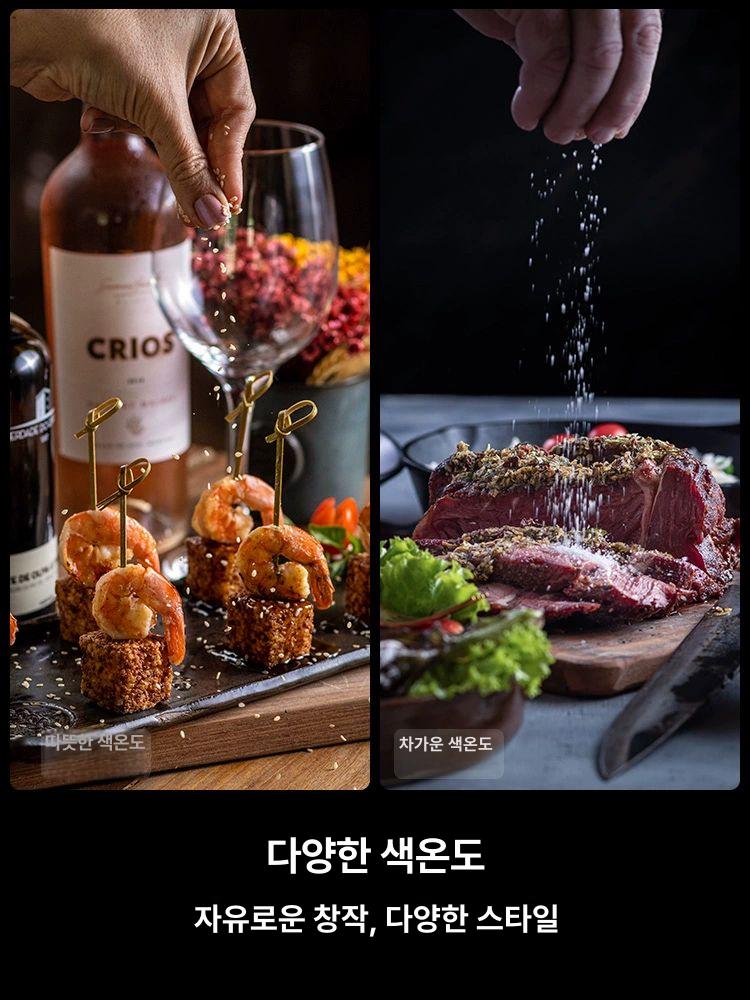 VL120 RGBLED 조명 비디오 VL49 1개 2077 데스크탑 삼각대 - 상세 이미지 4
