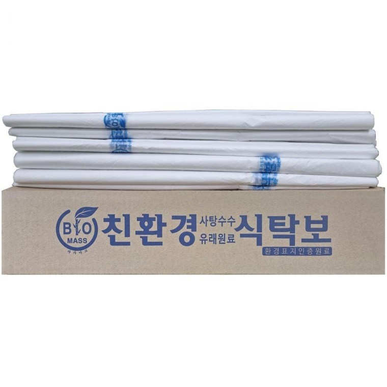 지니몰 원료 일회용 식탁보 비닐 횟집 식당 업소용 250매