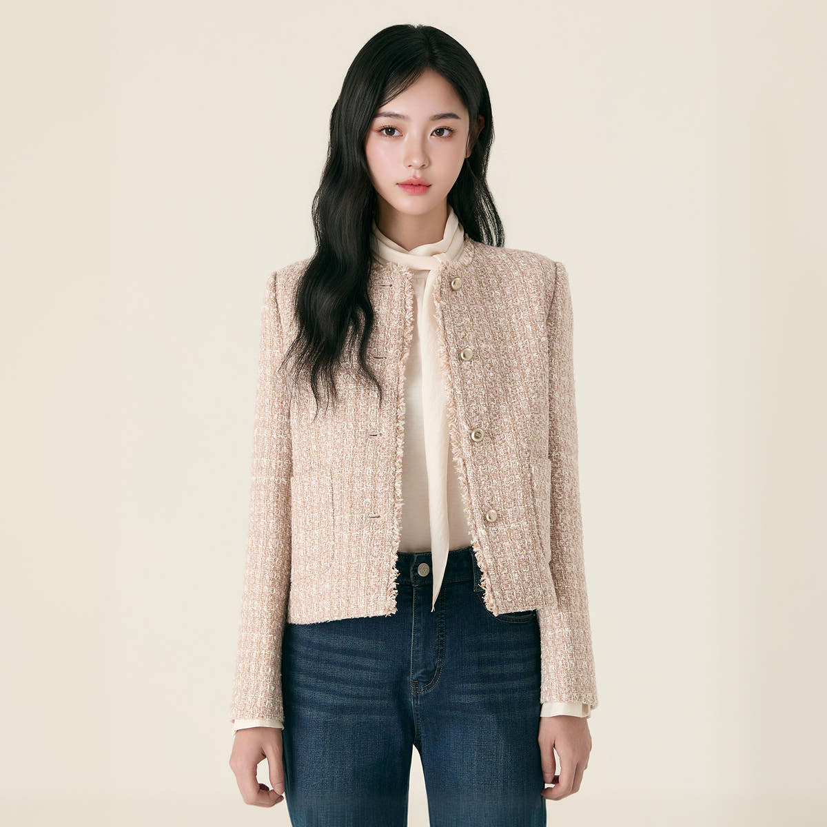 로엠 칼라리스 트위드자켓 RMJKG12ST1 가격 비교 roem 로엠 칼라리스 트위드자켓 RMJKG12ST1