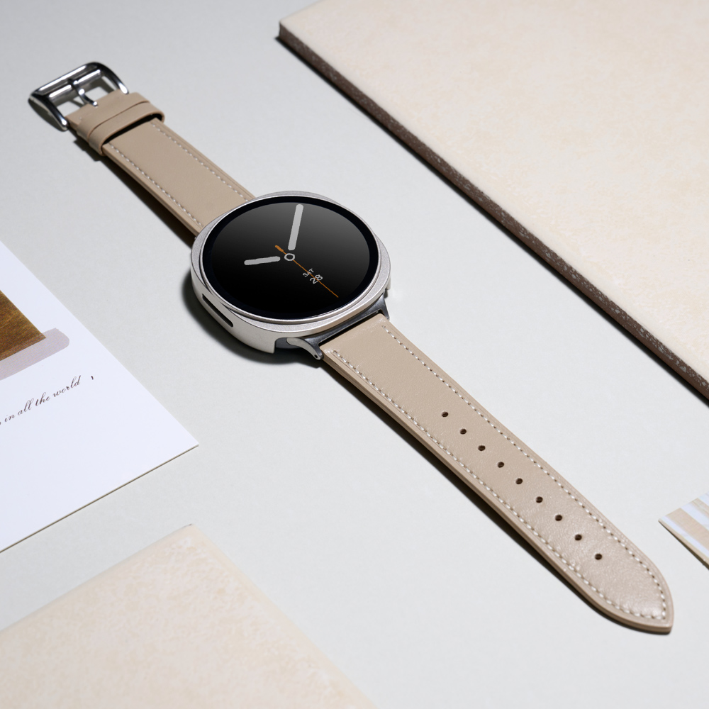 우먼스9999 갤럭시워치8스트랩 클래식 싱글투어 가죽 스마트워치줄 줄질 제품 이미지