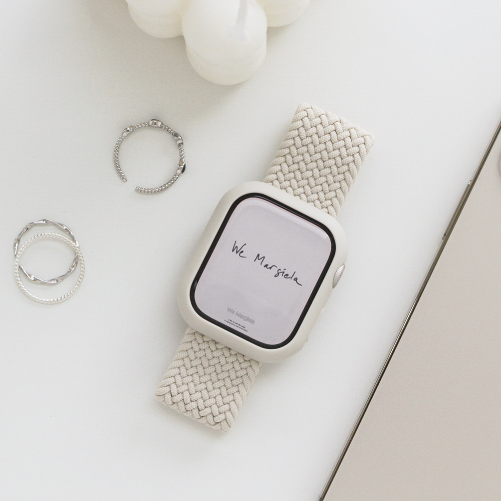 우먼스9999 애플워치 11 스트랩 브레이드솔로루프 SE3 SE2 11 10 9 8 7 6 호환 밴드 시계줄 제품 이미지