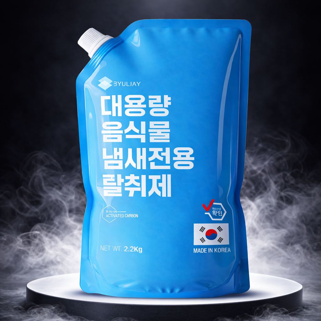 음식물 처리기 필터 활성탄 교체 리필 악취제거 대용량 1팩 - 상품 이미지