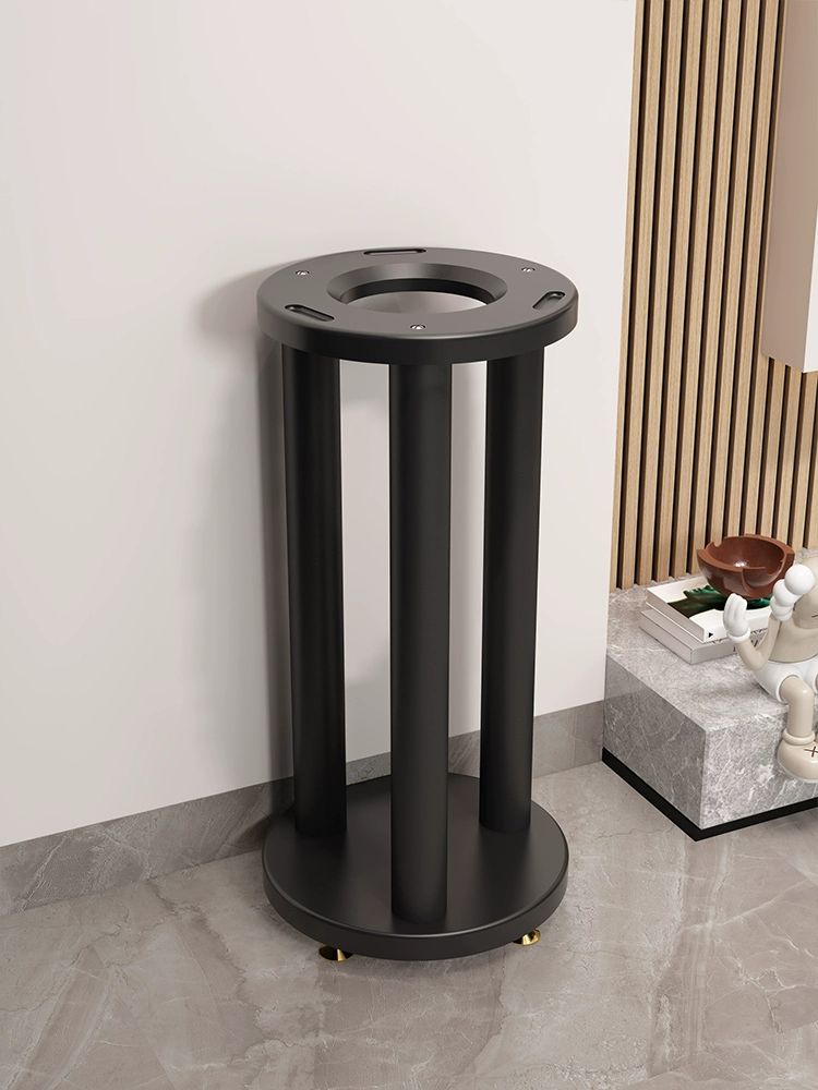 하만카돈 거치대 오디오 브래킷 호환 선반 플로어 스피커 글라스 3세대 스탠드 블랙 58cm - 상품 이미지