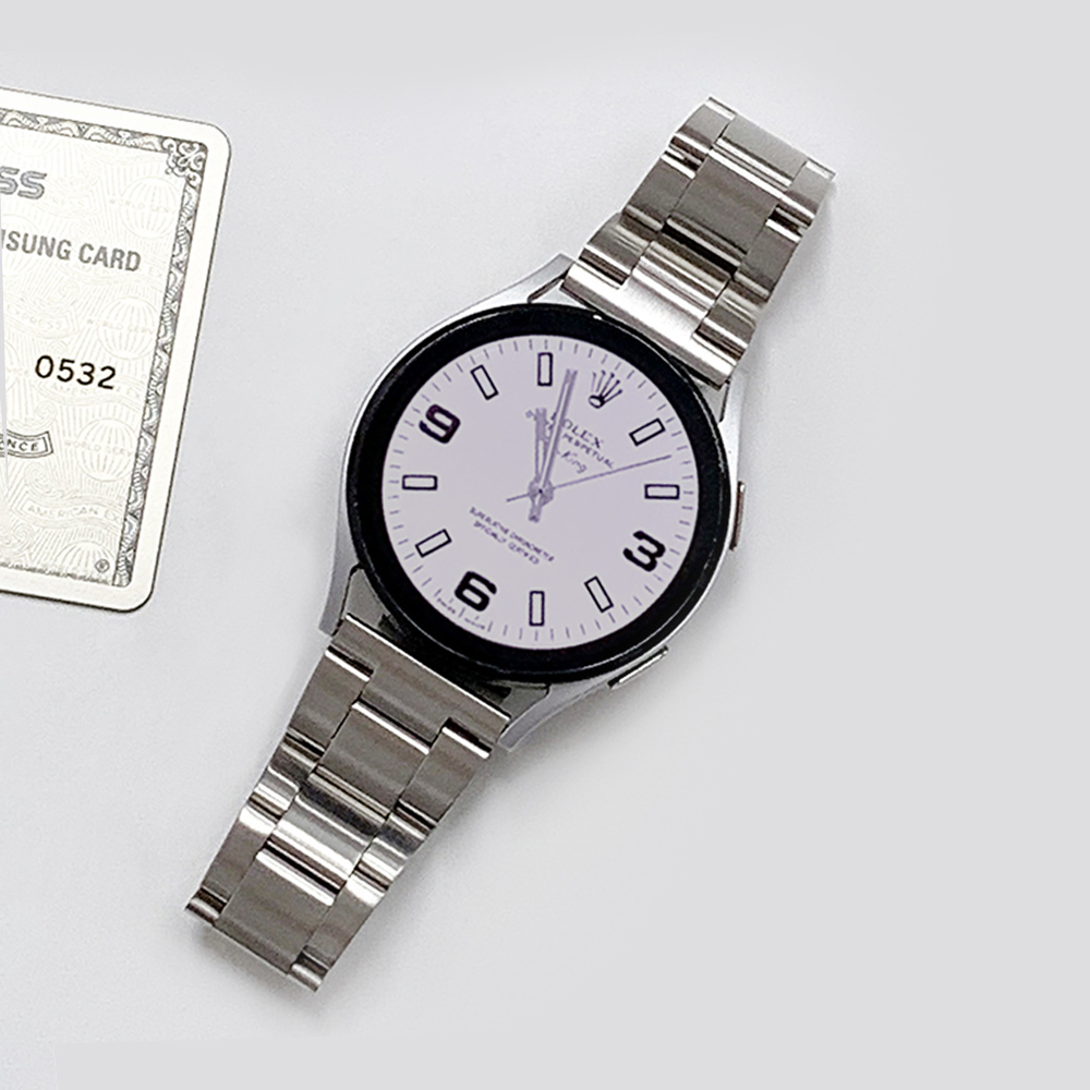 우먼스9999 갤럭시워치 7 스트랩 이지핏 메탈 갤워치 6 5 4 클래식 액티브2 호환 밴드 시계줄 제품 이미지