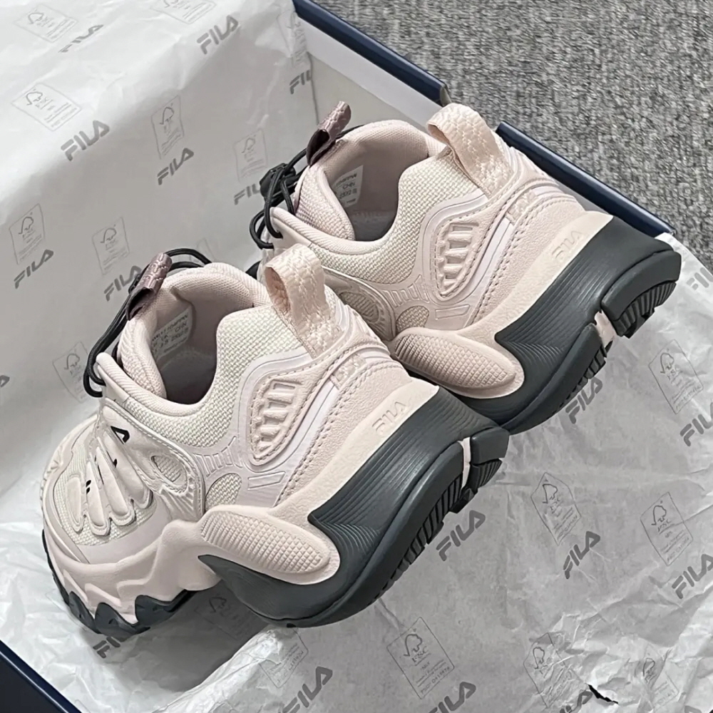 휠라 스니커즈 캐주얼 로우탑 데일리 운동화 화이트 F12W611104FPW 이미지 6