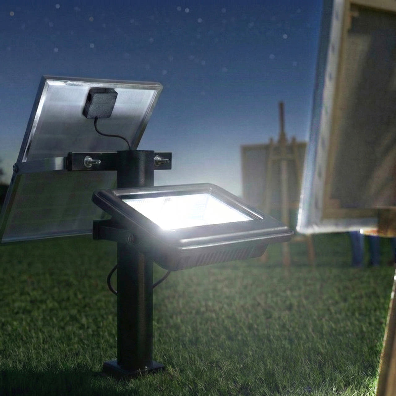 태양광 가로등 투광등 태양열 정원등 LED 조명 벽등 센서등 투광기 일체형 프로 800W