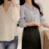 (MADE) 퍼프 카라 긴팔 블라우스 bs8106 착용 후기 | 사이즈/핏 총정리 썸네일