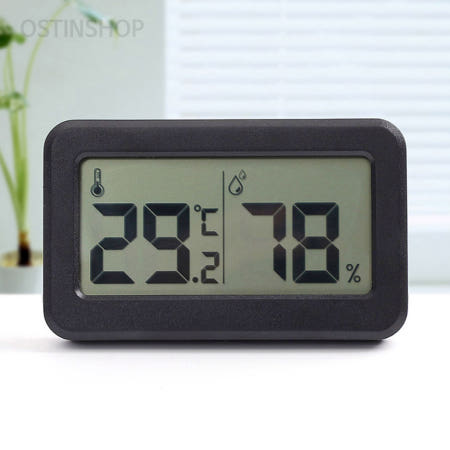오스틴포유 협력사 오스틴샵 디지털 온습도계 (블랙) 디지털온도계습도계 휴대용습도계 미니온습도계