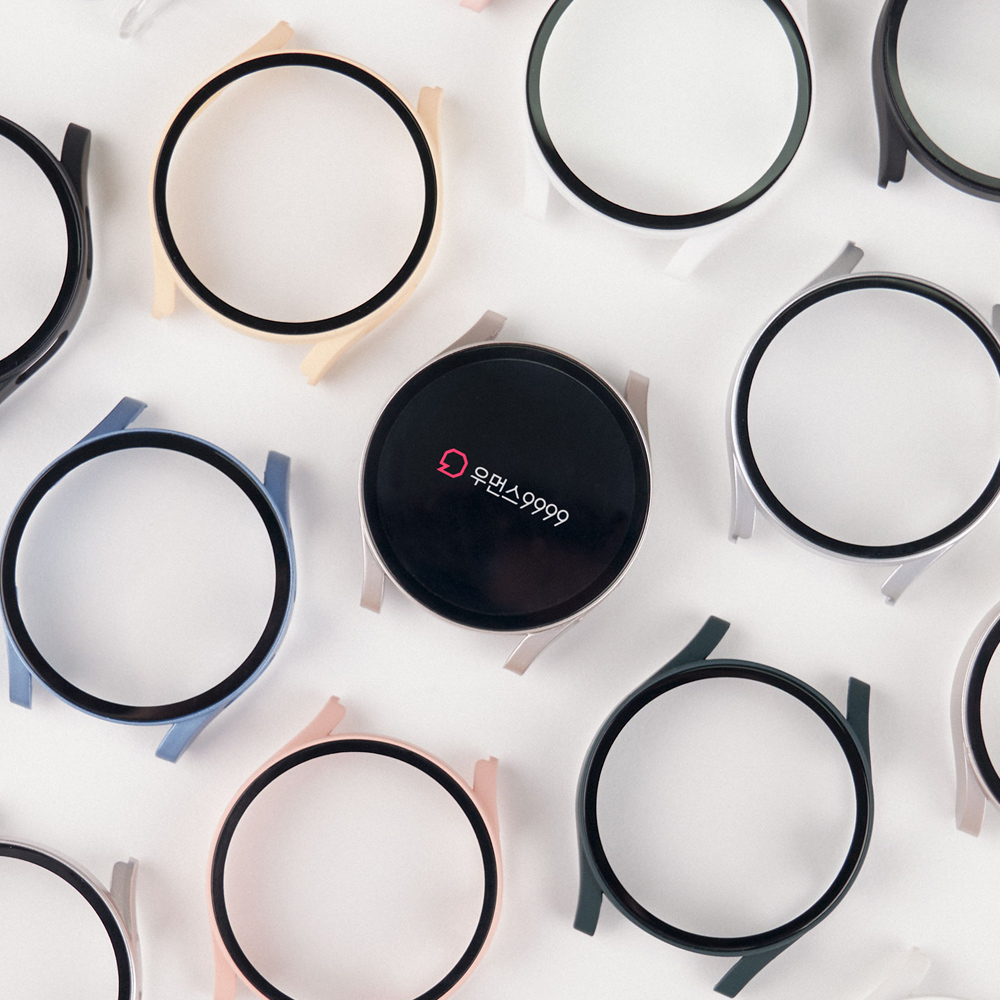 우먼스9999 갤럭시워치 5 케이스 강화유리 풀커버 갤워치 4 완벽 호환 제품 이미지