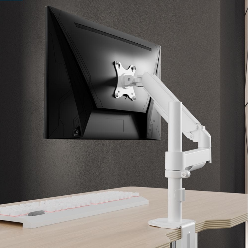 카멜 폴타입 싱글 모니터암 CA1P 사무실 업무용 모니터 거치대 81cm(32인치) - 상품 이미지