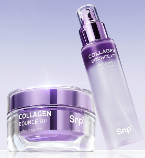 Snp 콜라겐 바운스업 듀오기획 세럼미스트100ml 바운스크림50ml 2종세트 - 상품 이미지