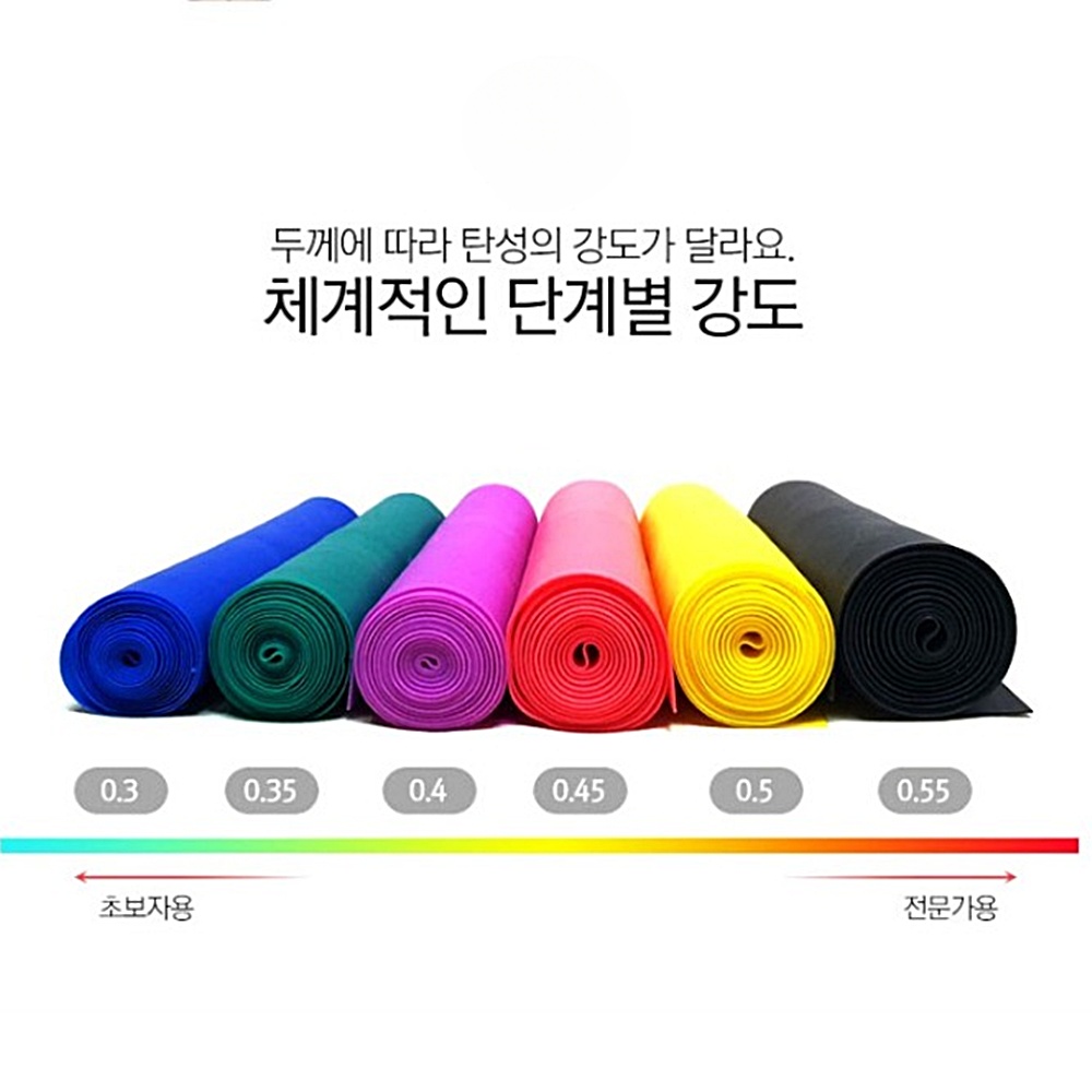 필라테스밴드 스트레칭 운동밴드 라텍스 홈트 박대표마켓 - 상세 이미지 4