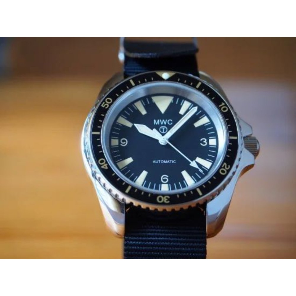 MWC 밀리터리 다이버 워치 영국 해군 군용 남성 손목시계 SEIKO NH35A - 상세 이미지 5