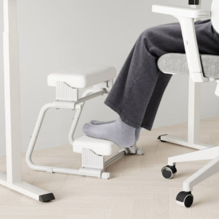 [해외]각도조절 발받침대 2단 발목 지지대 패드 컴퓨터 발판