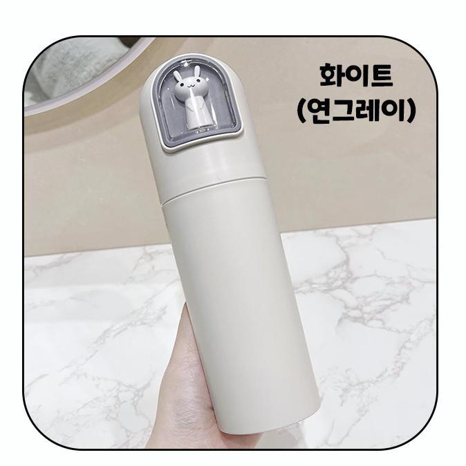 토끼 칫솔 치약 휴대용 케이스 어린이집 유치원 회사원 지인 단체선물 여행용 세면도구 답례품 - 상세 이미지 2