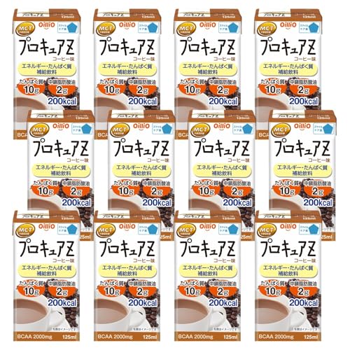 닛신 오일리오 프로큐어Z 커피맛 125mlX12개 (고칼로리 단백질 영양 플러스) 영양보조식품 영양드링크 MCT