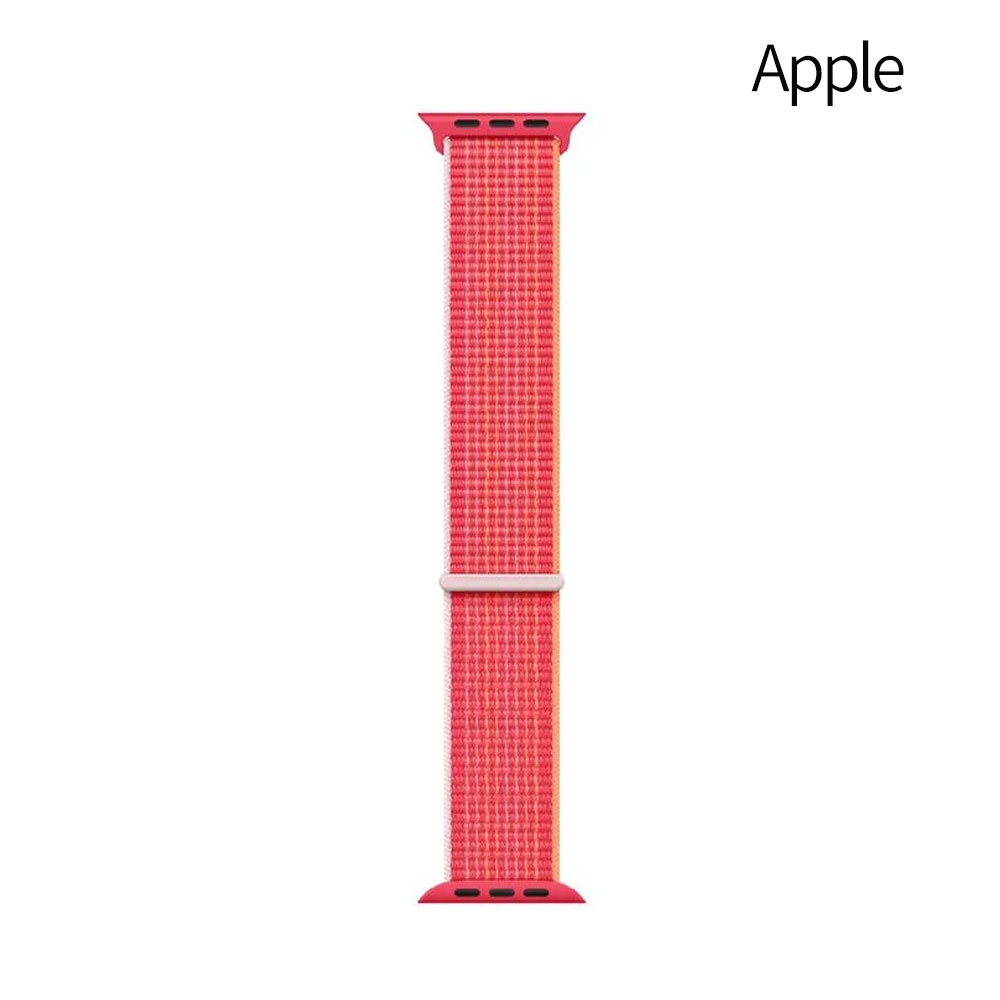 애플워치 스트랩 스포츠 루프 밴드 레드 애플워치 11 울트라 SE3 제품 이미지