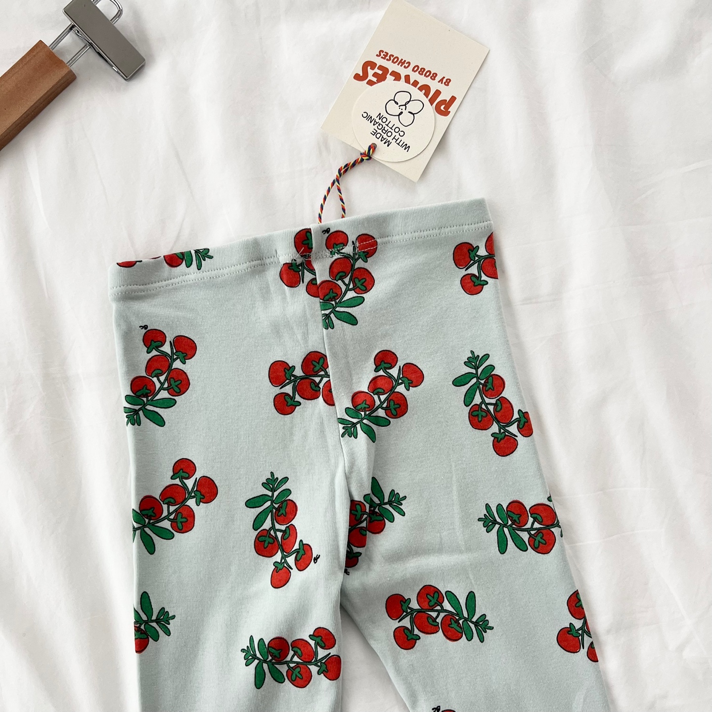 26SS 보보쇼즈 키즈 Juicy Tomato 올오버 레깅스 라이트블루 B126AC082 - 상세 이미지 4