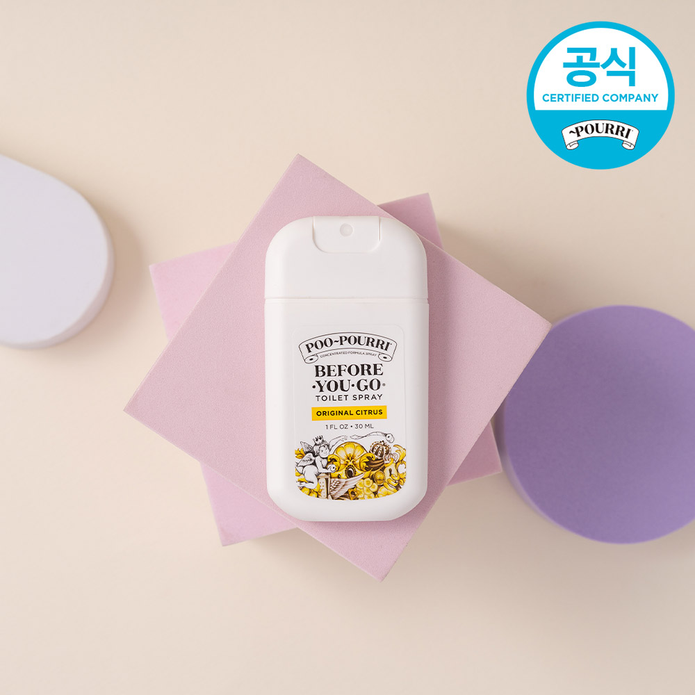 푸푸리 토일렛 퍼퓸 화장실 냄새 차단 방향제 똥냄새 제거 오리지널시트러스, 30ml, 2개 이미지 8