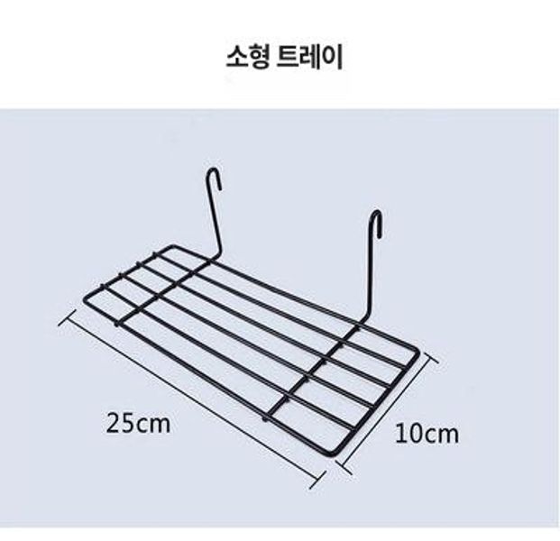파티션 진열대 악세사리 트레이 소품 걸이 공구함 3. 중형 행잉 바스켓 6개 이미지 6