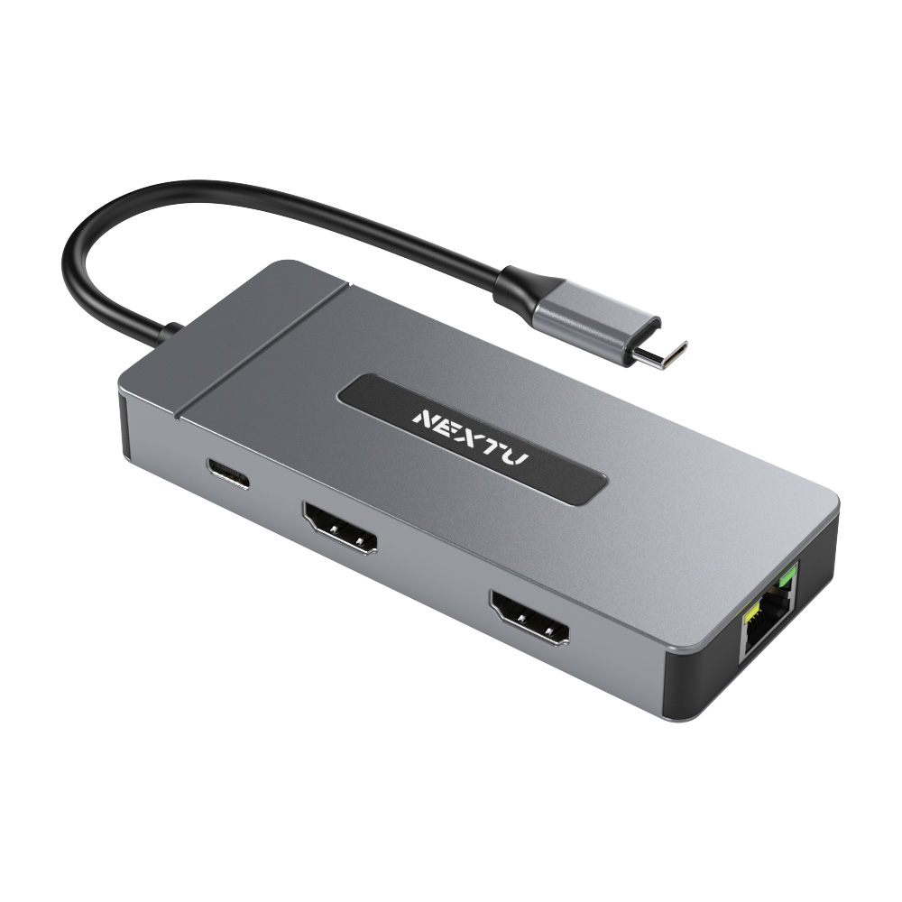 넥스트유 7in1 멀티허브 HDMi 2포트 듀얼 USB 3.0 맥PC - 상세 이미지 2