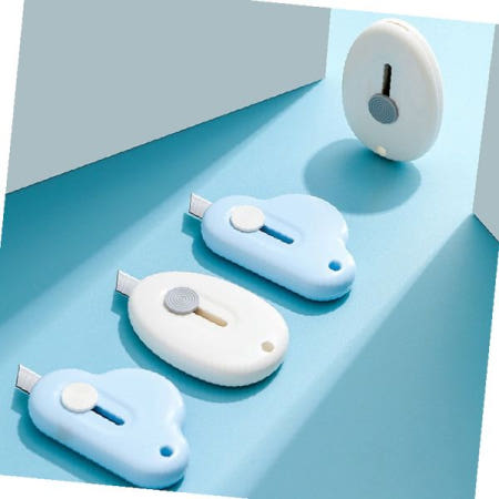 자석 택배칼 종이칼 언박싱 개봉 도구 사무실 가정용 휴대용 안전 커터 문구용품