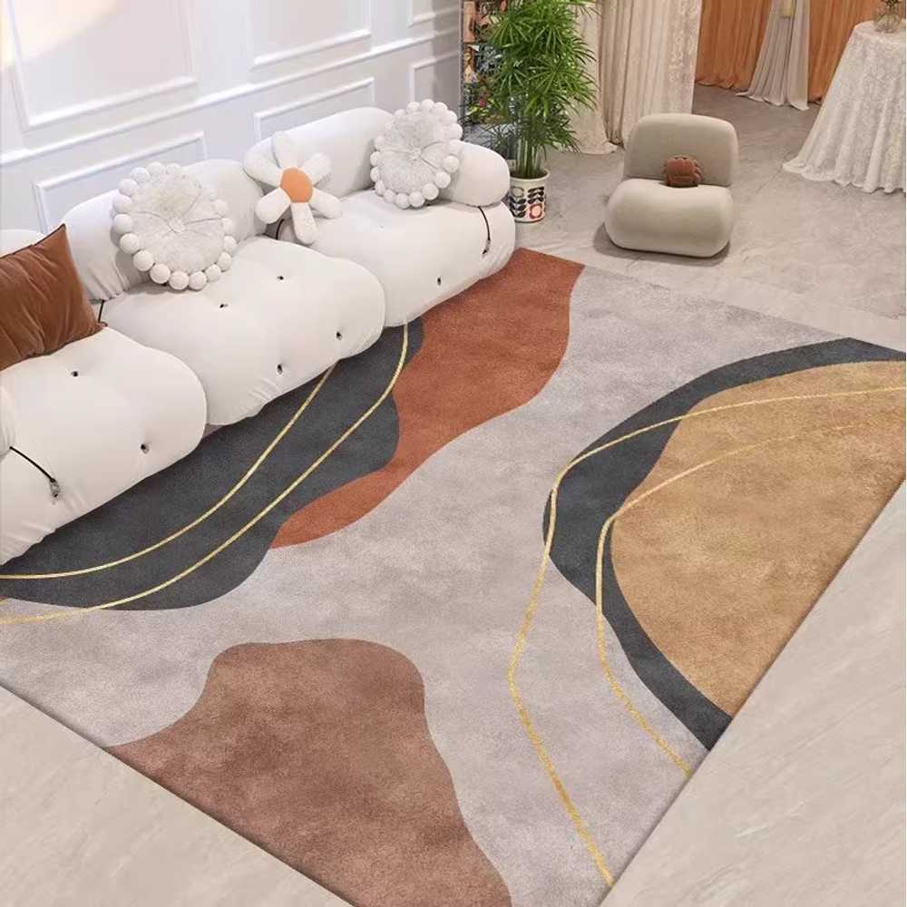대형 거실 러그 온감 단모 바닥 사계절 북유럽 디자인 200x300cm - 상품 이미지