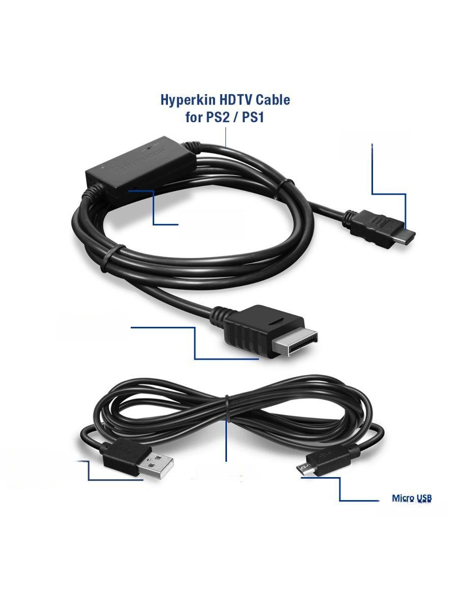 하이퍼킨 HDTV 케이블 모델 PSP용 PS1 컨버터 단일 항목 - 상품 이미지