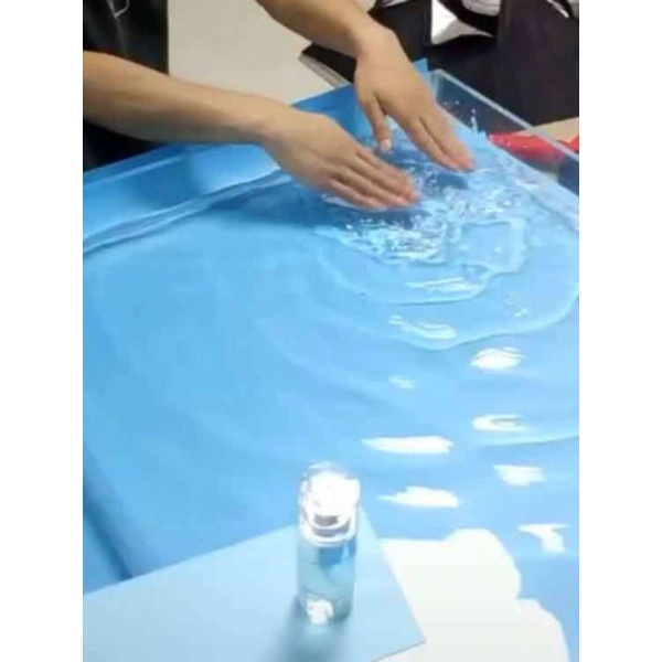 프리미엄 아크릴 촬영 박스 물연출 투명 연출박스 제품촬영 상자 얕은 수조 80 x 80x높이 10cm 투명 추가 높이 40 x 40x높이 20 - 상품 이미지