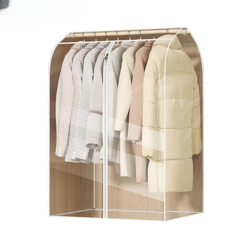 옷 커버 투명 먼지 방지 옷걸이형 옷장 먼지방지 옷보관 덮개 방진 60x50x90cm 3개 - 상세 이미지 4