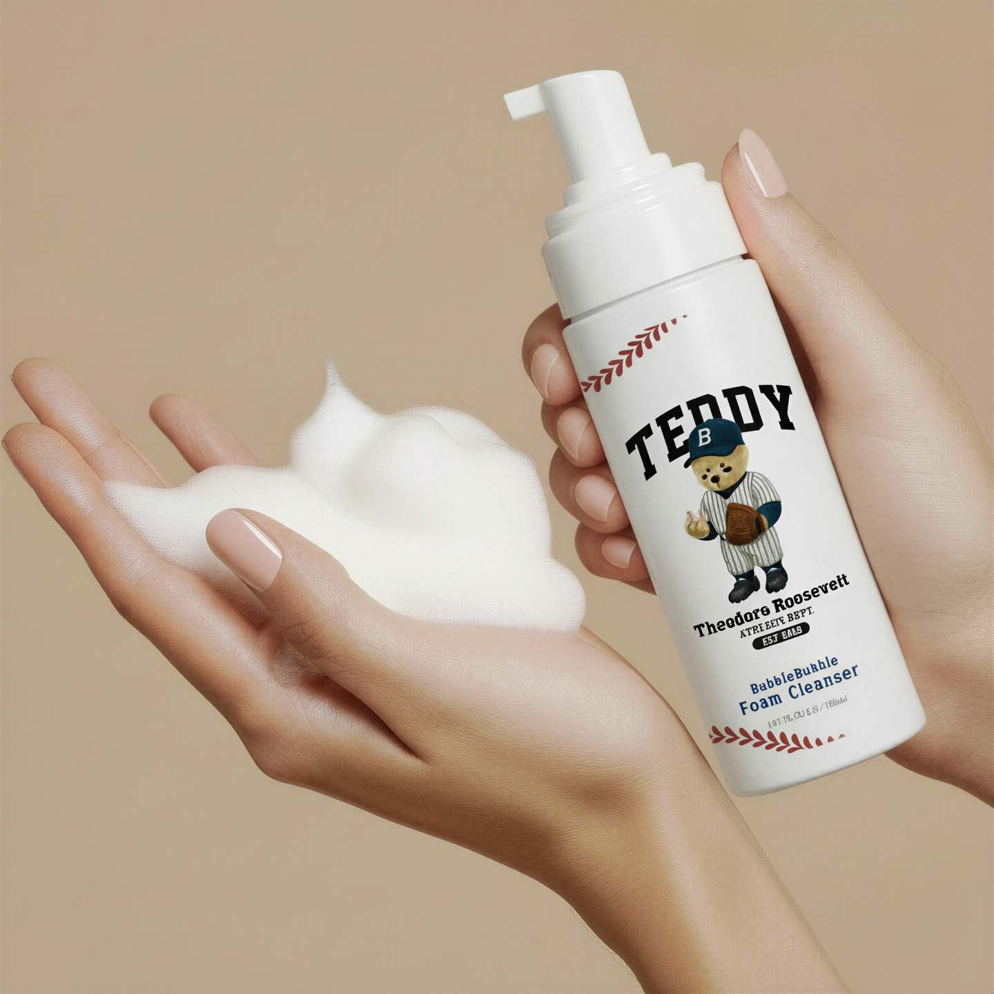 테디베어 버블버블 폼 클렌저 150ml - 상세 이미지 2