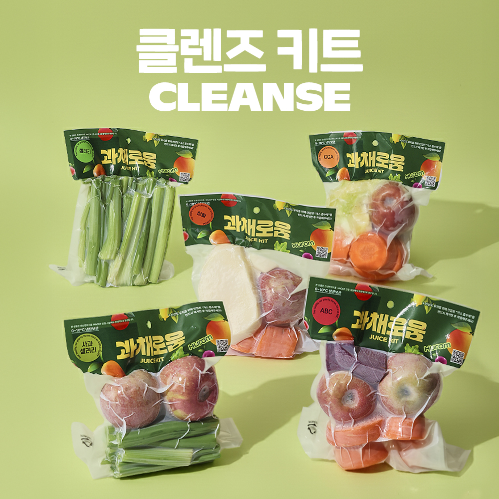 [패키지] 클렌즈 주스키트 2.5kg (500g x 5개입) - 상품 이미지