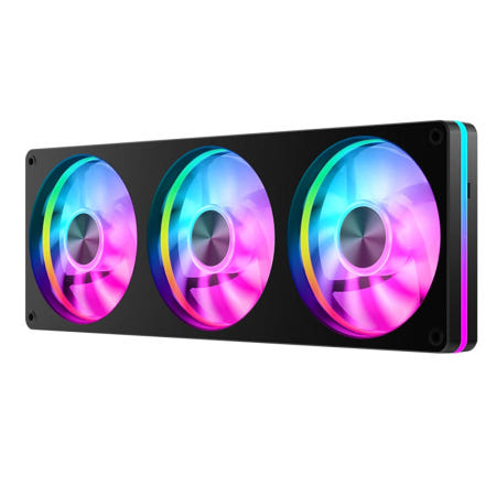 JIUSHARK JK-S360 ARGB 쿨러 블랙