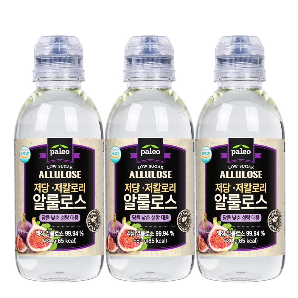 팔레오 저당 저칼로리 알룰로스 액상 활용법