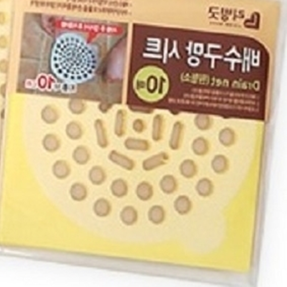 욕실 배수구 막힘 악취 방지 하수구 덮개 배수구 망 시트 - 상품 이미지