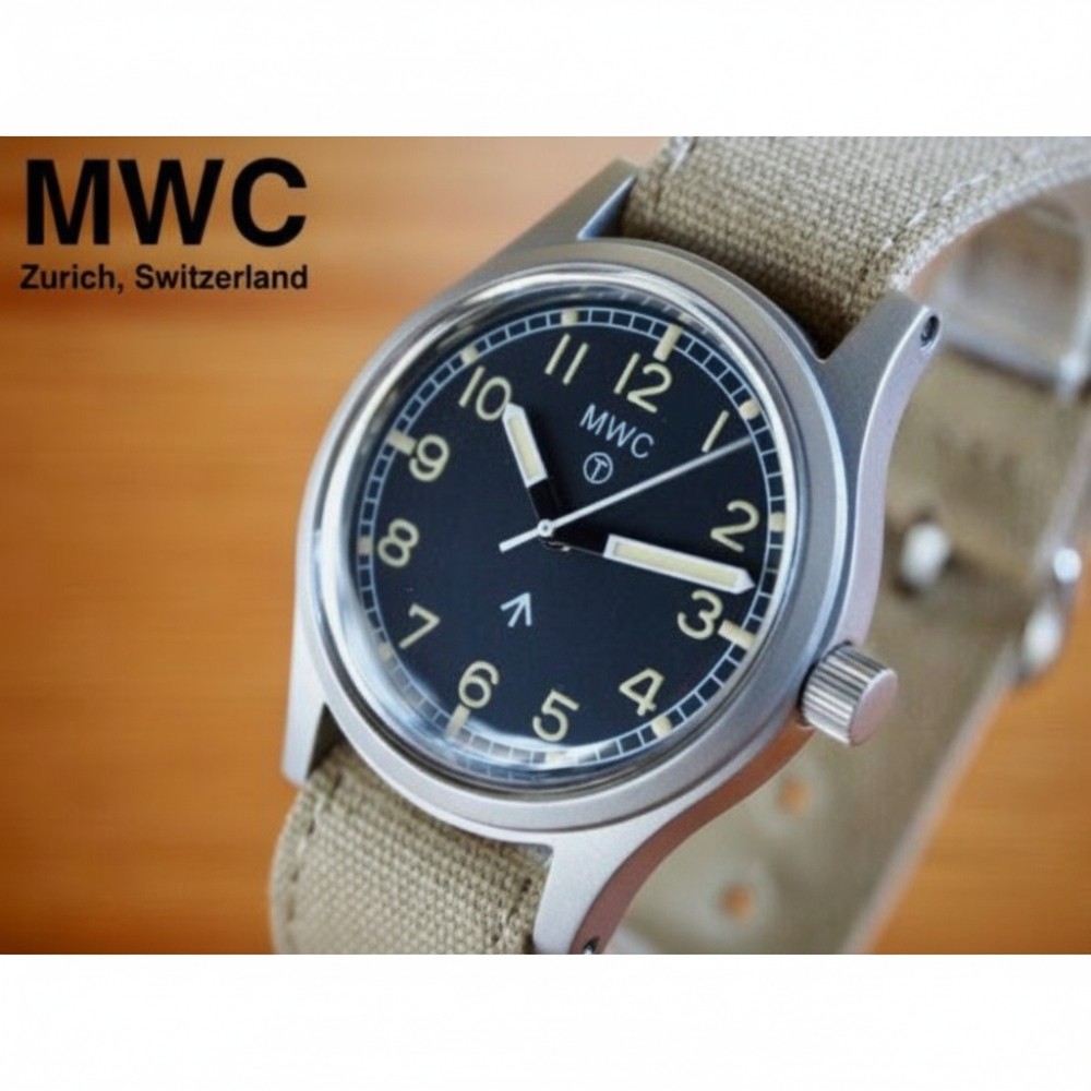 MWC 밀리터리 워치 New W10 영국 육군 군용 남성 손목시계 SEIKO NH35 - 상품 이미지