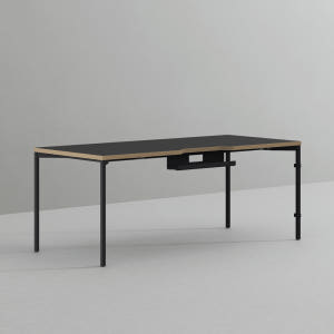 데스커 컴퓨터 책상 2.0 1800x800mm, 빈티지블랙 솔직 후기 | 실제 배치 사진 포함 - 상품 이미지 1