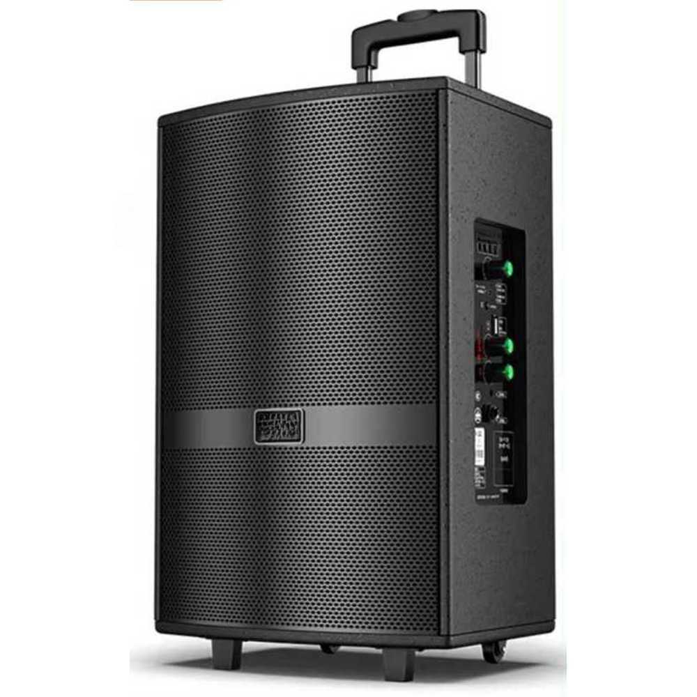 야외 앰프 버스킹 스피커 매장 방송 웨딩홀 이동식 500W 스피커+1500 커버+마이크 - 상품 이미지