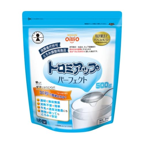 닛신 오일리오 토로미업 퍼펙트 500g 점도조절제 간병용 덩어리 방지