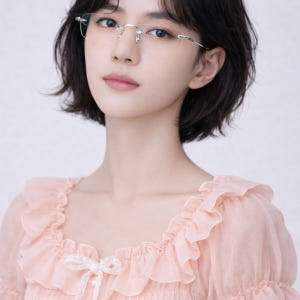 긱시크 무테안경 남자 여자 투명 패션 사각 가벼운 티타늄 블루라이트차단안... 솔직 후기 | 실사용자 리뷰 분석 - 상품 이미지 3