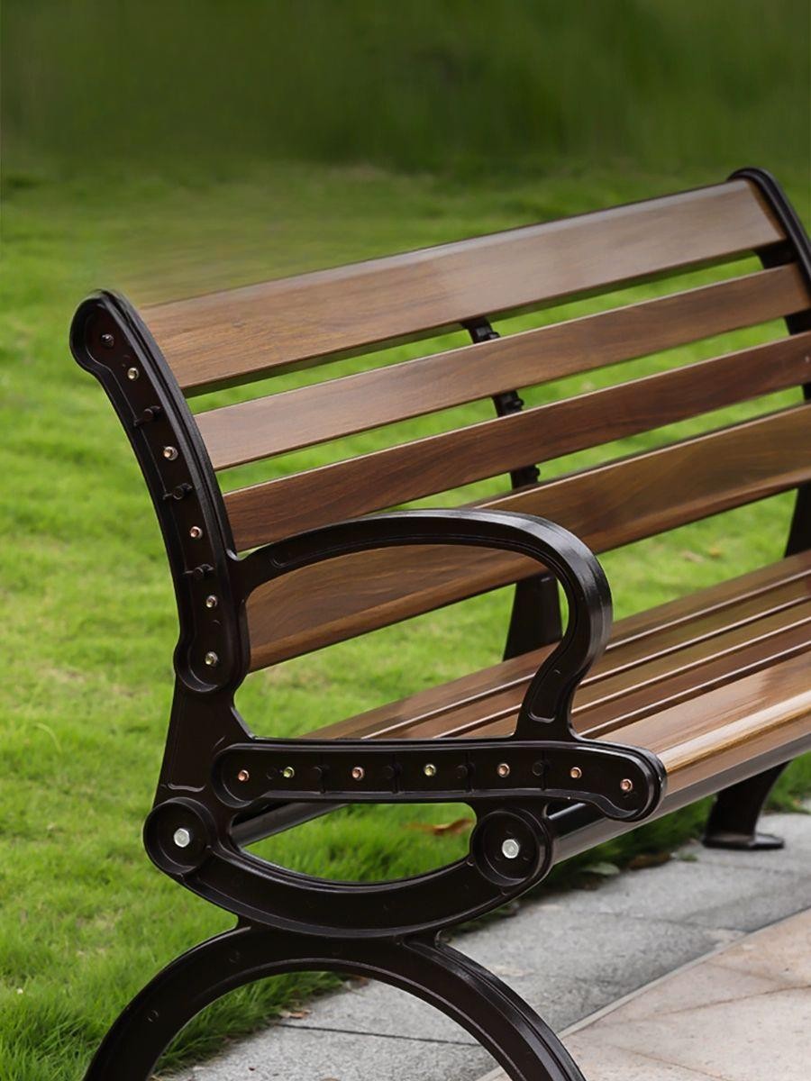 공원 야외 벤치 광장 카페 쉼터 테라스 발코니 의자 펜션 웨이팅 - 상세 이미지 2
