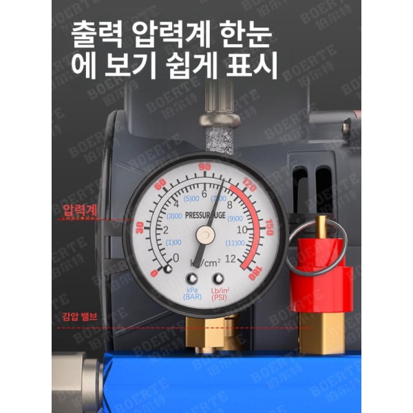 최신 무선 팽창기 본체만 리튬 고압 구리 A3 1.5L 브러시리스 오일프리 콤프레샤 A3 1.5L 리튬 본체만 - 상세 이미지 3