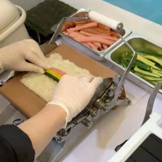 업소용 자동 김밥기계 절단기 초밥기계 주방기계 식당용품 조리도구 JM50 호스트 - 상세 이미지 3