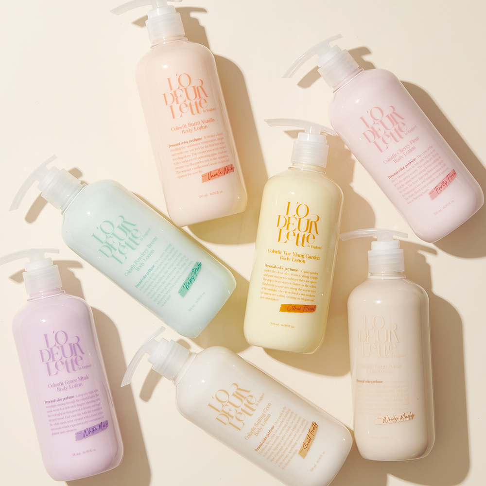 로더렛 컬러핏 바디 로션 500ml 1+1+1 이미지