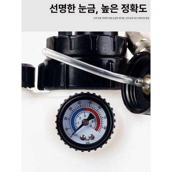 전문 브레이크액 교환기 호스 어댑터 추출기 주입기 공압 3L 보충 커넥터1개 1L 오일 주입기 - 상세 이미지 4