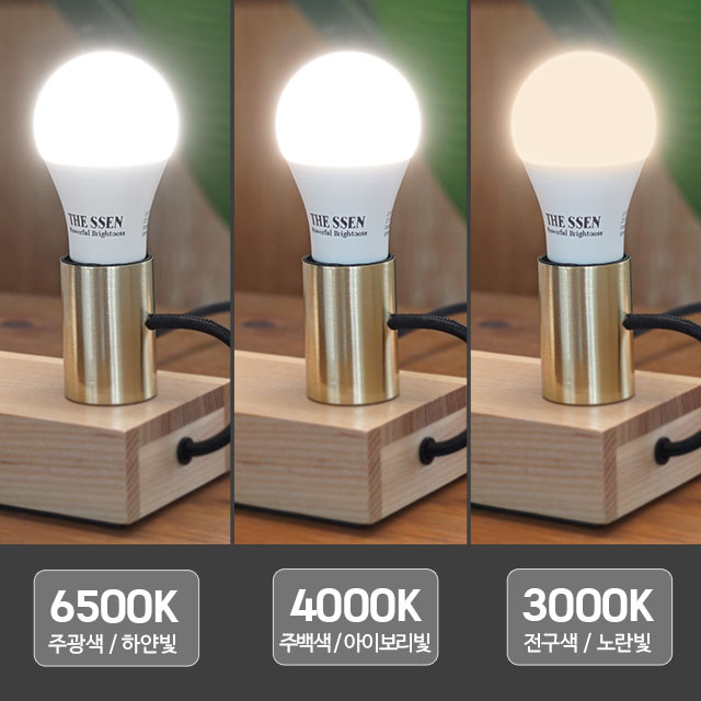 LED 전구 더쎈 램프 12W, 주광색 - 상세 이미지 2