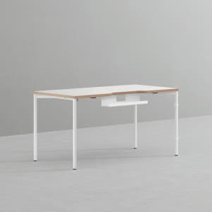 데스커 컴퓨터 책상 2.0 1400x700mm, 화이트 솔직 후기 | 실제 배치 사진 포함 - 상품 이미지 1